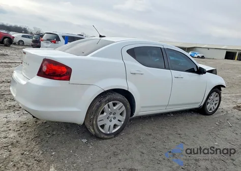 2012 Dodge Avenger Se z USA, uszkodzony, nr VIN 1C3CDZAB2CN286399